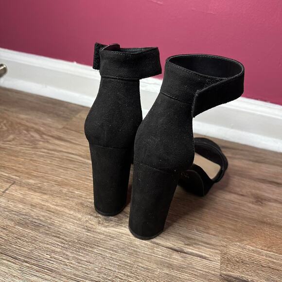 Mix NO6 Strappy Black Heels - Picture 3 of 5